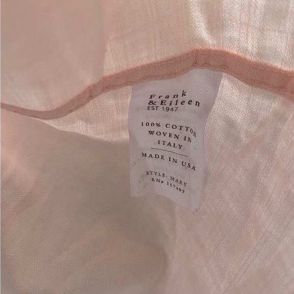 Frank & Eileen Famous Denim MARY Classic Shirtdress Size: L Ballet - Picture 9 of 16